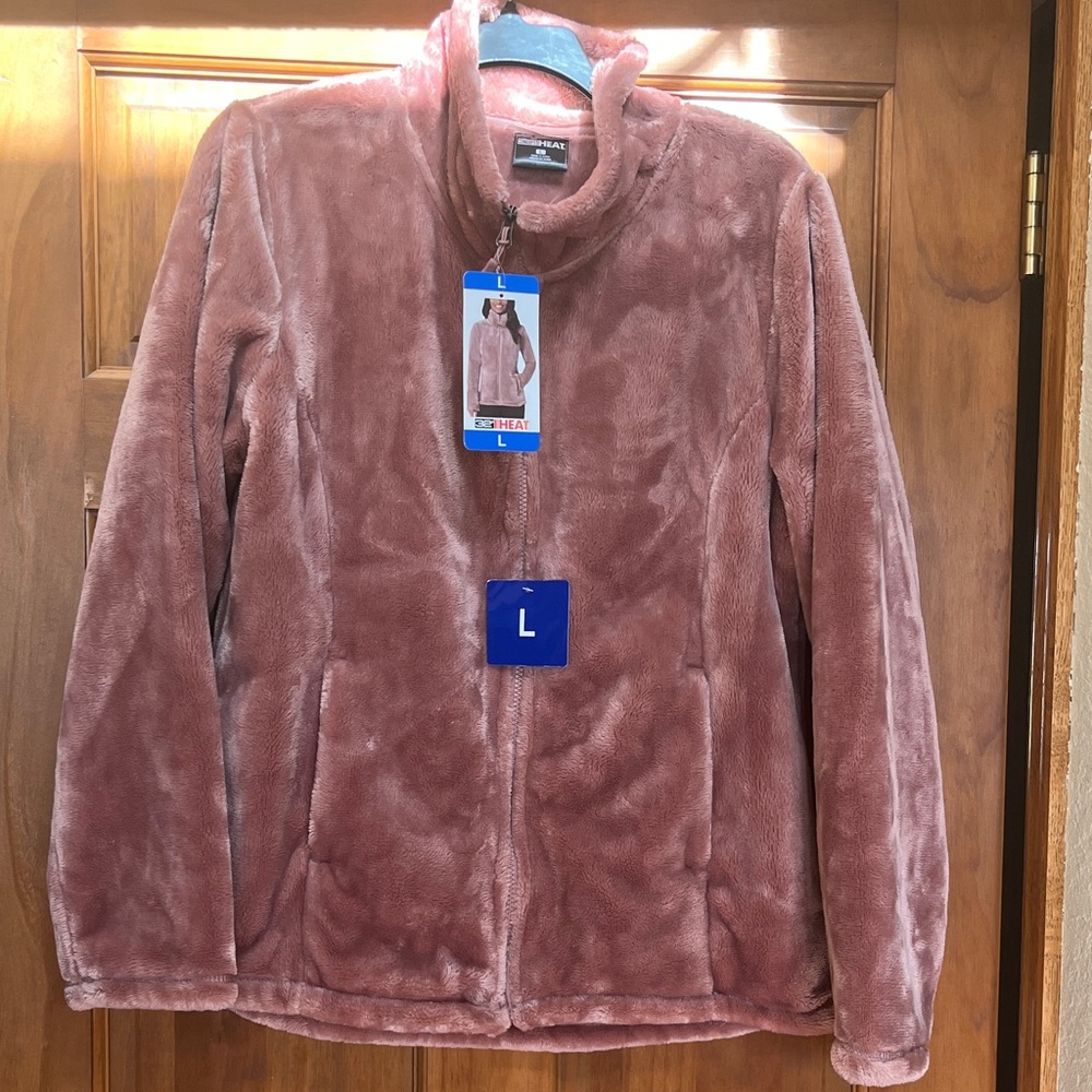 32 Degree Cozy Pink Fleece Jacket